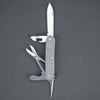 Knife - DE Custom Forge Pioneer X Frag Titanium Scales (Tumblewashed)