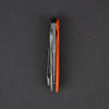 Knife - Dustin Snyder Sabre - Orange G10 (Custom)
