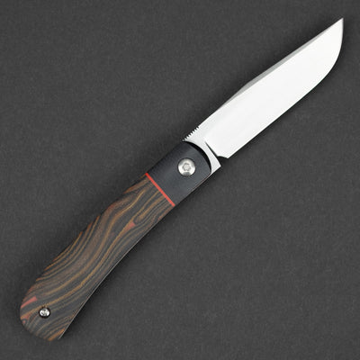 Knife - Enrique Peña Trapper Front Flipper - Micarta (Custom)
