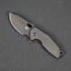 Knife - Fox Knives Vox Suru - All Black Stonewashed PVD Titanium (Exclusive)