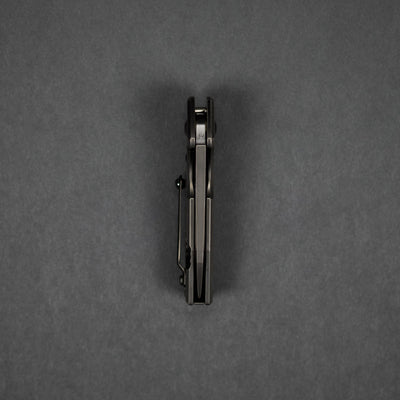 Knife - Fox Knives Vox Suru - All Black Stonewashed PVD Titanium (Exclusive)