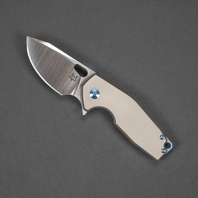 Knife - Fox Knives Vox Suru - Bead Blast Titanium W/ Satin Blade (Exclusive)