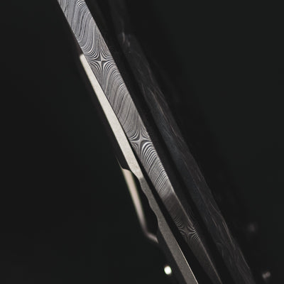 Knife - Fox Knives Vox Suru - Marbled Carbon Fiber W/ Ti Framelock, Damasteel Blade (Exclusive)
