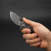 Knife - Fox Knives Vox Suru - Sandblasted Titanium W/ Holes, Acid Etched Blade (Exclusive)