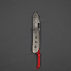 Knife - Gedraitis Knives Xtra Small Snubnose - Damascus & Titanium (Custom)