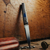 Knife - Jared Oeser Sliver Framelock - Titanium & Blue Westinghouse (Custom)