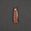 Knife - Jeffery Mitchell Clip Point - Natural Micarta (Custom)