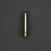 Knife - Jeffery Mitchell Spear Point - Carbon Fiber W/ Green Glow (Custom)