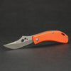 Knife - Koch Tools Rekluse Slipjoint - Orange G10 (Custom)