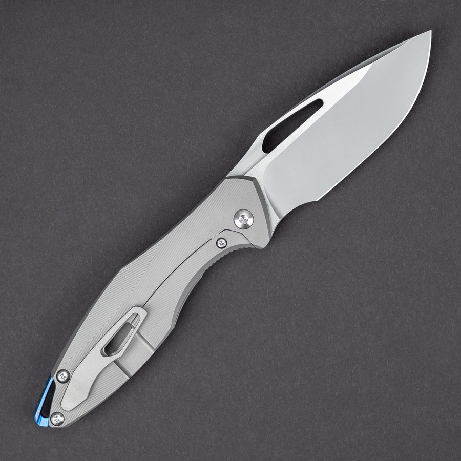 Knife - Koenig Arius Non Flipper - Patterned Titanium