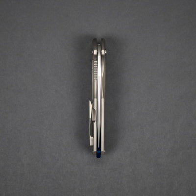Knife - Koenig Arius - Standard W/ Lightening Pockets & Satin Ti Hardware