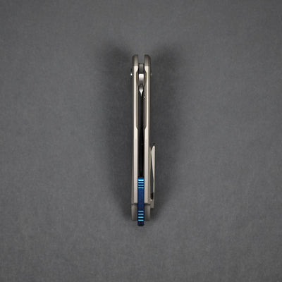 Knife - Koenig Arius - Standard W/ Lightening Pockets & Satin Ti Hardware