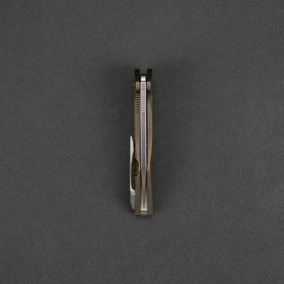 Knife - Koenig Mini Goblin - Bronze Anodized Titanium