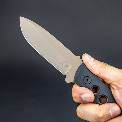 Knife - Krein Knives K9 Model 6 - D2 W/ Coyote Cerakote