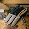 Knife - Krein Knives K9 Model 6 - D2 W/ Coyote Cerakote