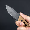 Knife - Krein Knives TK-2 EDC Fixed Blade - Nitro V (Custom)