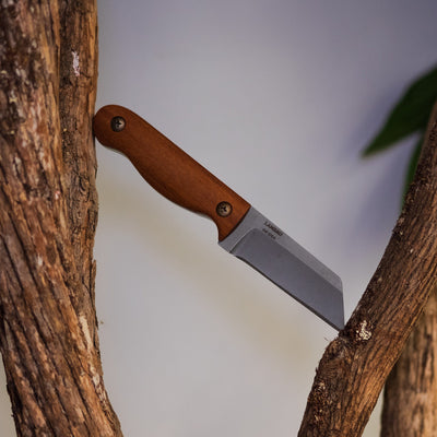 Knife - Landau Knives Dweller - Antique Micarta (Custom)