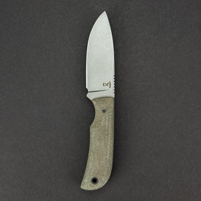 Knife - McNees Drop Point Fixed Blade - CPM 154