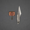 Knife - Pre-Order: Origin Handcrafted Goods Small Kiridashi Fixed Blade Pocket Knife (Pre-Order Ends 3/1, Ships Mid-April)