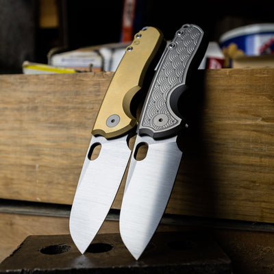 Knife - Pre-Order: Urban EDC F5.5 - Elmax & Bronze W/ Anchor Motif (Exclusive)