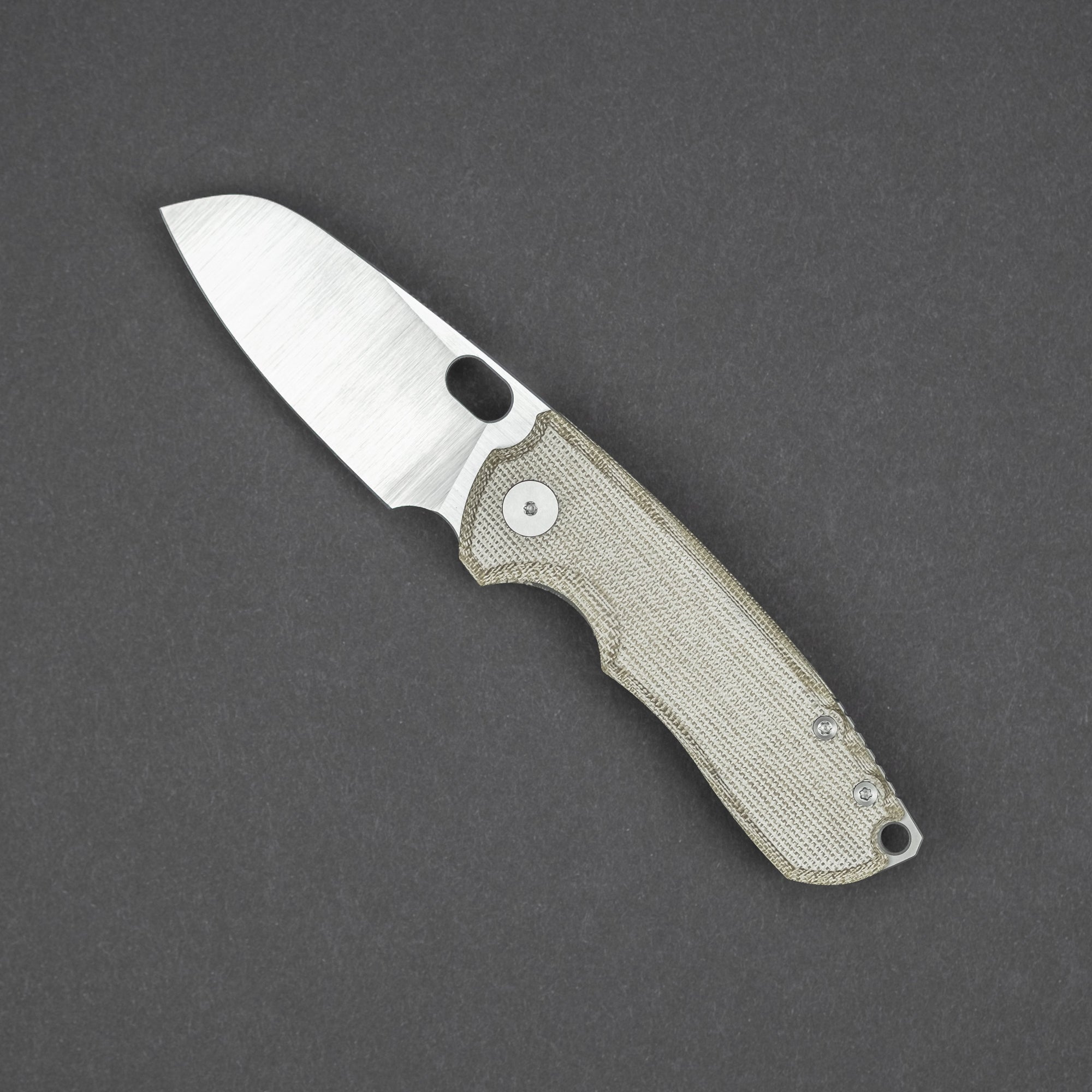 Urban EDC Vox F5.5 Knife | Green Micarta Pocket Knife