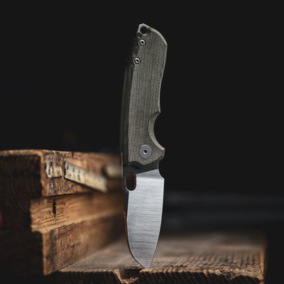 Knife - Pre-Order: Urban EDC F5.5 - Green Micarta & M390 (Exclusive)