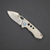 Knife - Pre-Owned: Burchtree Bladeworks V4 - Titanium