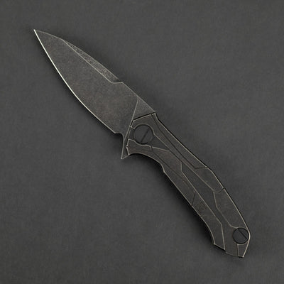 Knife - Pre-Owned: CKF Alexey Konygin Model T90 - Titanium (Limited)