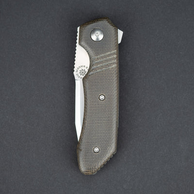 Knife - Pre-Owned: David Mosier Stelios - Green Micarta (Custom)