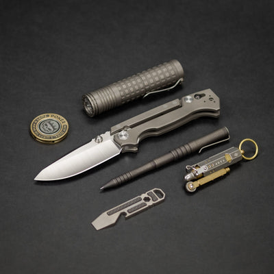 Knife - Pre-Owned: Demko Knives AD-15 - Titanium (Custom)