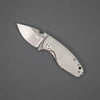 Knife - Pre-Owned: DPx HEAT/F Frame Lock Knife 3D Titanium (Limited Edition)