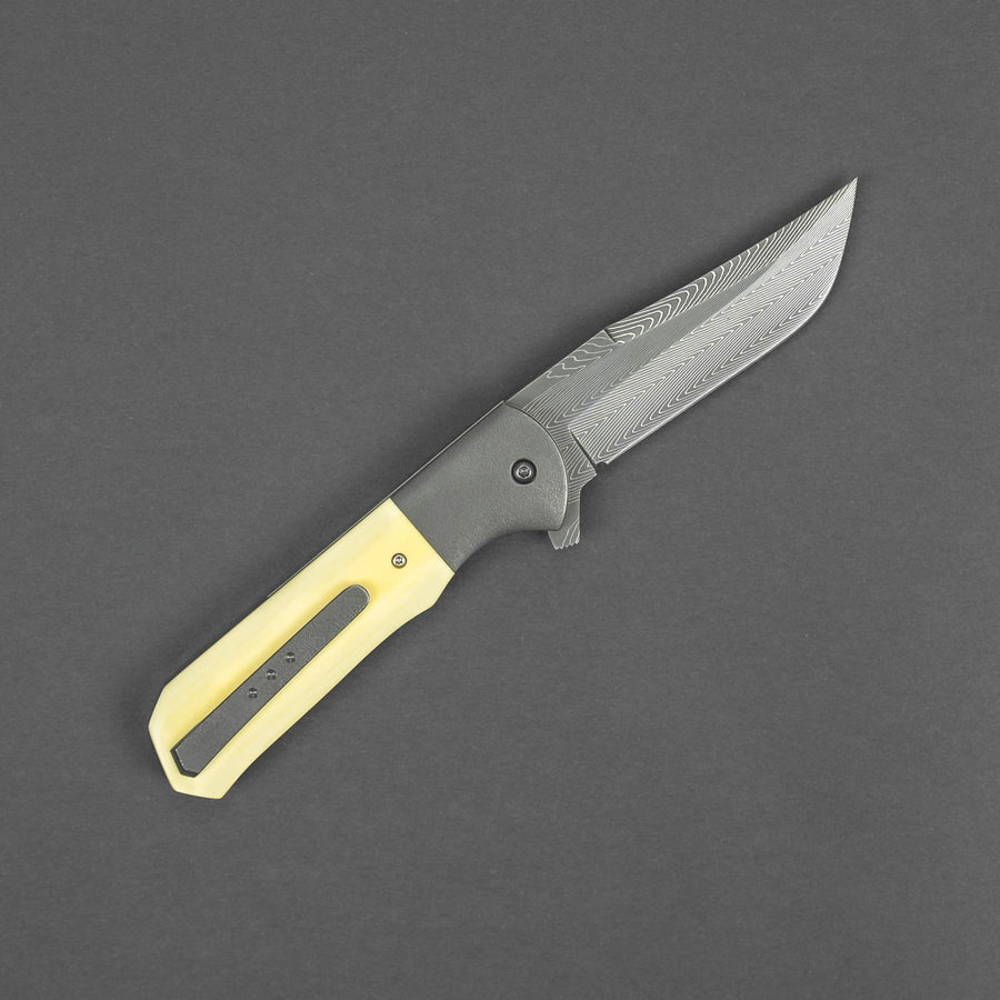 Knife - Pre-Owned: Gedraitis Knives Marauder - Antique Westinghouse Micarta (Custom)