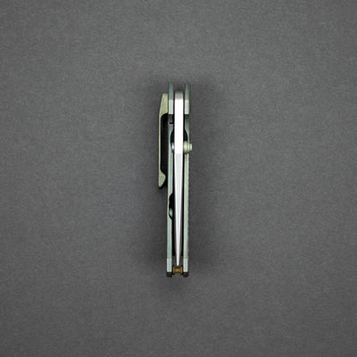 Knife - Pre-Owned: Jens Anso Minos - Titanium (Custom)