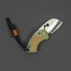 Koch Tools Gnat Friction Folder - OD Green G10 with Thunderstom Kevlar Inlay