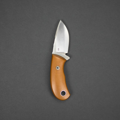 Knife - Pre-Owned: Krein Knives Pocket Hunter - Westinghouse Micarta (Custom)