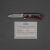 Knife - Pre-Owned: Pena & Oeser Collaboration Knife - Cocobolo (Custom)