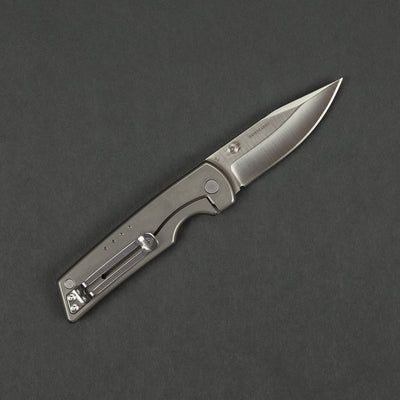 Knife - Pre-Owned: Quiet Carry Strand - Stonewashed Ti