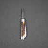 Knife - Pre-Owned: Ryuichi Kawamura Custom Knife Sambar Stag Congress Jack "Remington 423" Slip Joint (Custom)