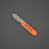 Knife - Pre-Owned: Serge Panchenko Bean Flipper - Orange G10