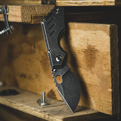 Knife - Pre-Owned: Strider Stubby - Titanium
