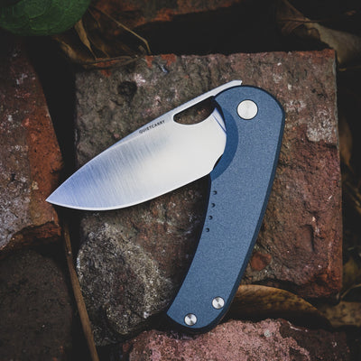Knife - Quiet Carry Drift - Ti Blue (Exclusive)
