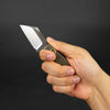 Knife - Rainy Day Knives Redux Micro Cleaver - Canvas Micarta (Custom)