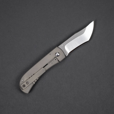 Knife - Red Horse Knife Works SlipKNOT - Black Linen Micarta (Custom)
