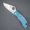 Knife - Spyderco Manbug Plain Blue FRN K390