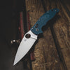 Knife - Spyderco Manix 2 Lightweight - Mineral Blue FRN