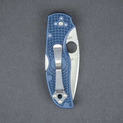 Knife - Spyderco Native 5 Plain Dark Blue