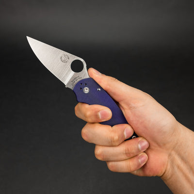 Knife - Spyderco Para 3 Krein Regrind - G10