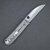 Knife - Spyderco Swayback W/ Seigaiha Motif - Titanium (Exclusive)