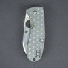 Knife - Spyderco Techno 2 With Asanoha Motif - Anodized (Exclusive)