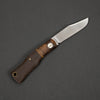 Knife - Taylor Made Knives Gundog - 52100 Steel W/ Crosscut Micarta (Custom)